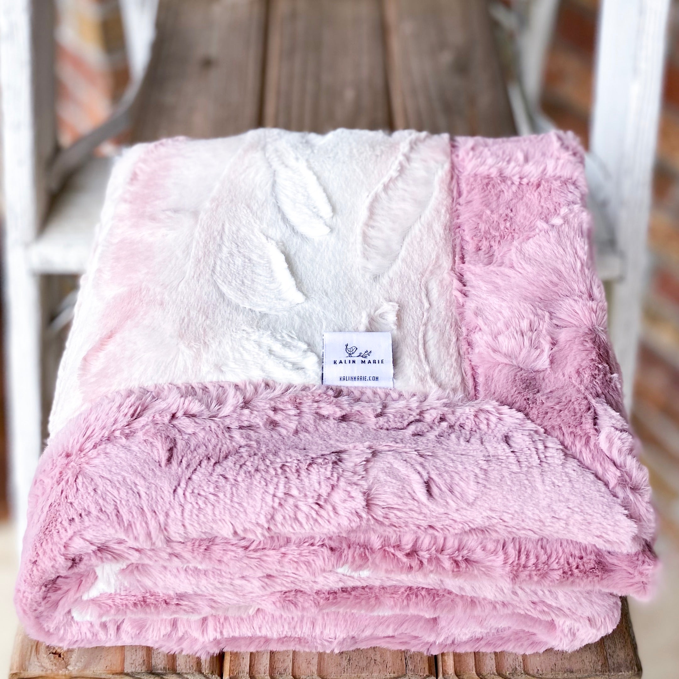 RTS Angora Rosewater Luxe Blanket