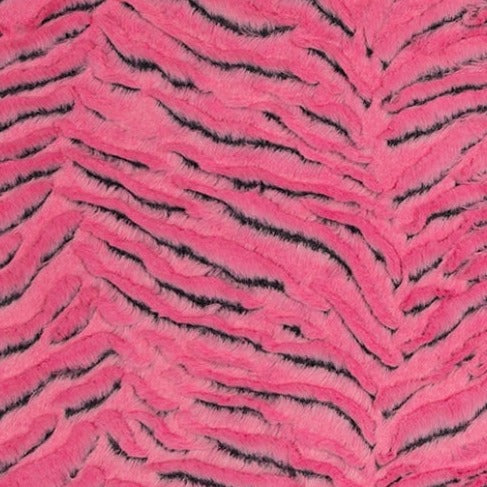 Fuchsia Frosted Zigzag