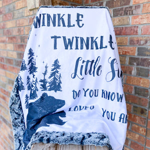 RTS Limited Twinkle Twinkle Little Star Blanket