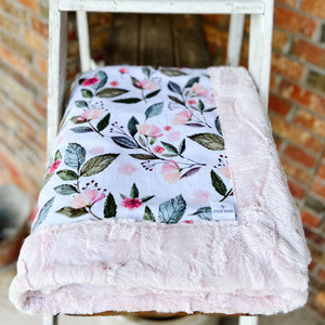 RTS LE Spoonflower Pink Petal Blankets