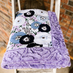Last Chance! RTS Blossoms Luxe Snuggle Blankets