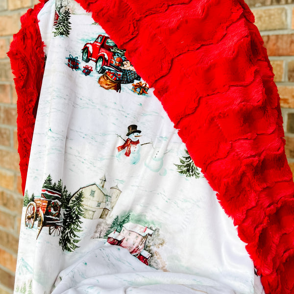 RTS Tis the Season Snuggle Blanket
