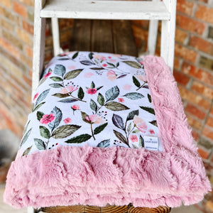 RTS LE Spoonflower Pink Petal Blankets