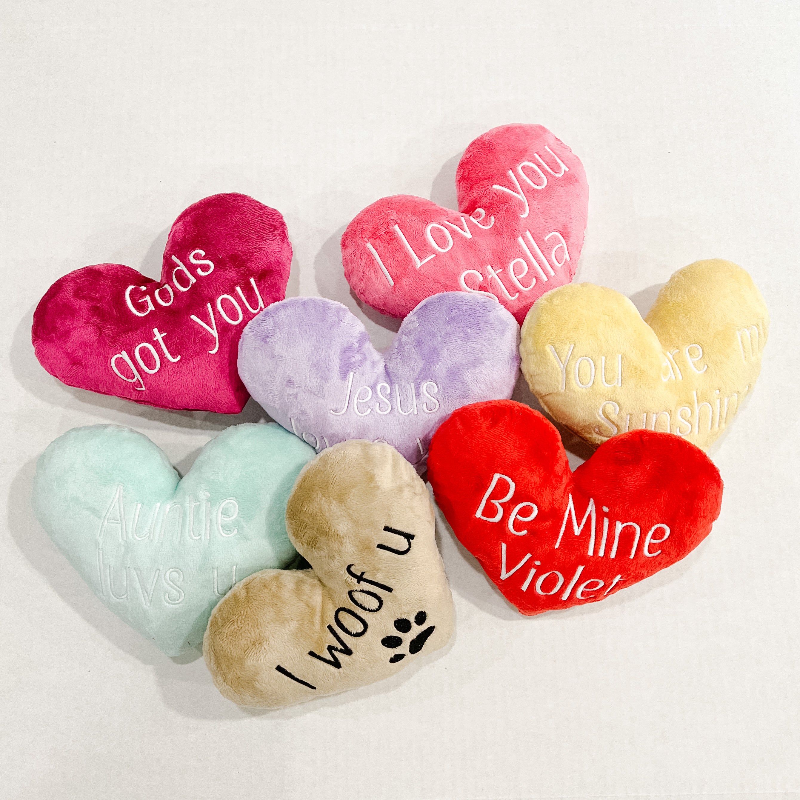 Custom Order LE Handmade Conversation Heart