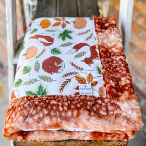 Last Chance! RTS Fall Fox Luxe Snuggle Blankets