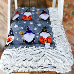 Last Chance! RTS Costume Gnomes Luxe Blanket